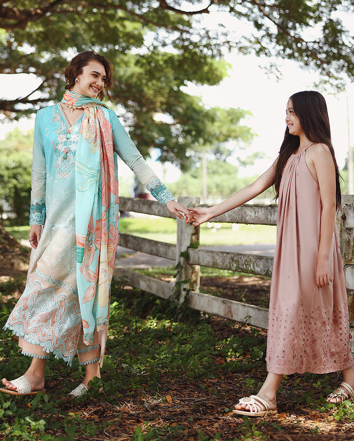 solace ombre chikankari