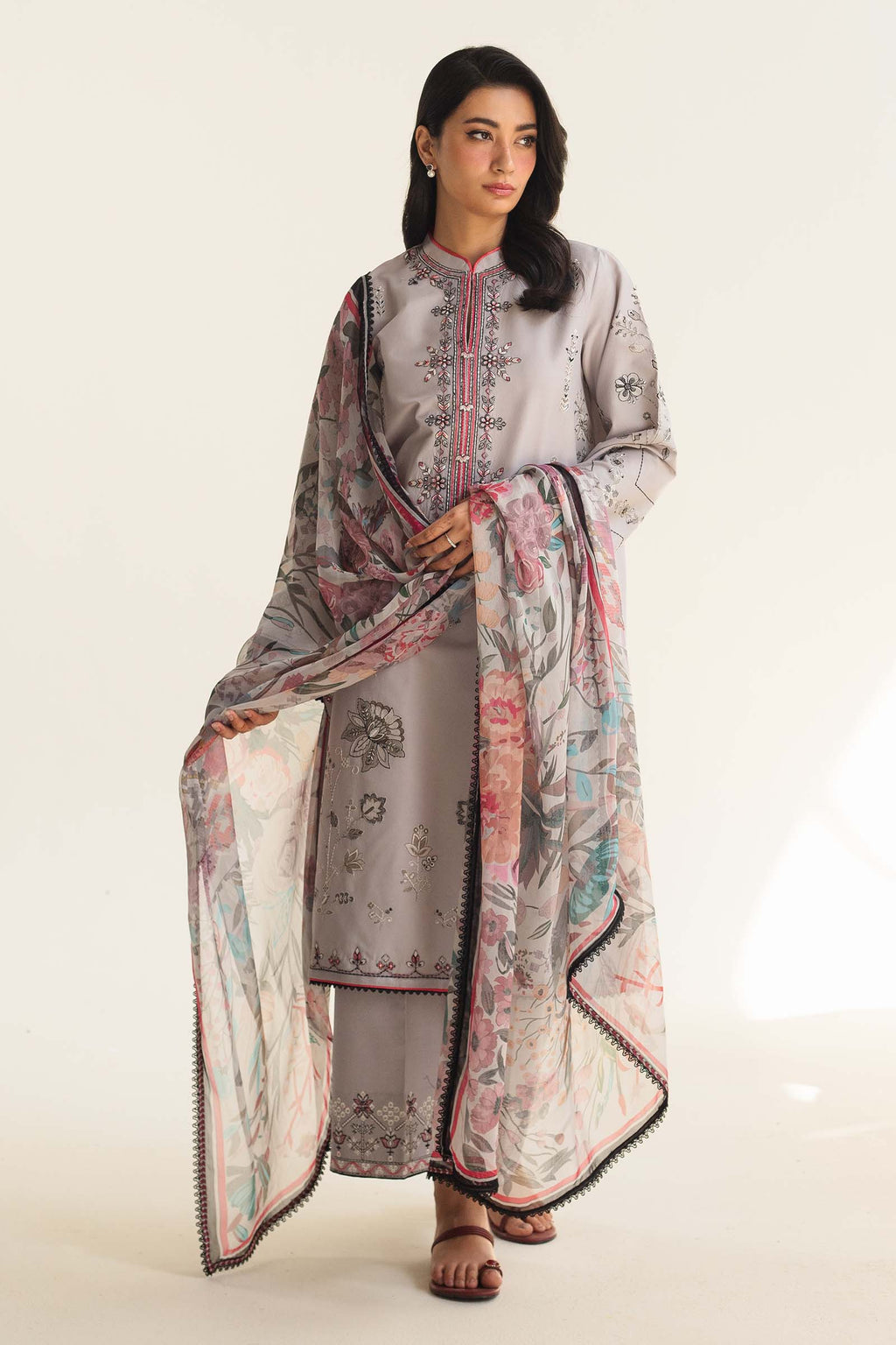 ZARA SHAHJAHAN COCO LAWN VOL 2 '24-ZAIRA-9B