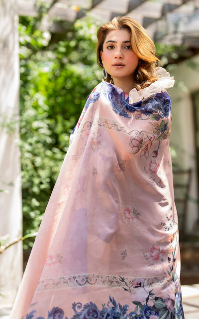 Zahra MK-13 | Unstitched Lawn