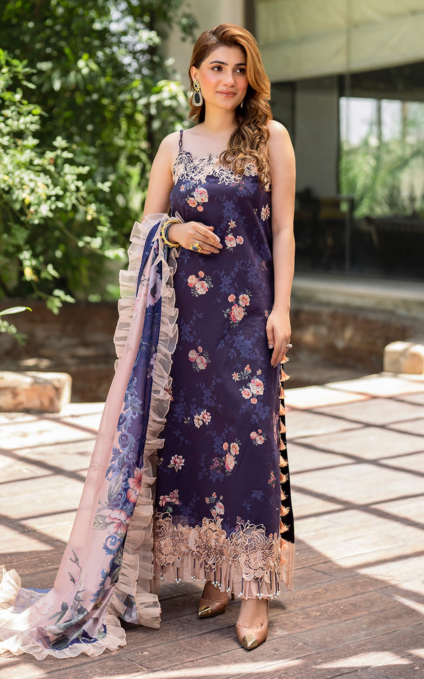 Zahra MK-13 | Unstitched Lawn