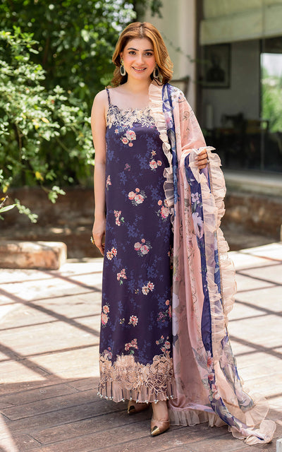 Zahra MK-13 | Unstitched Lawn