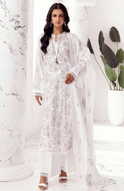 Arzoo Embroidered Slub Lawn