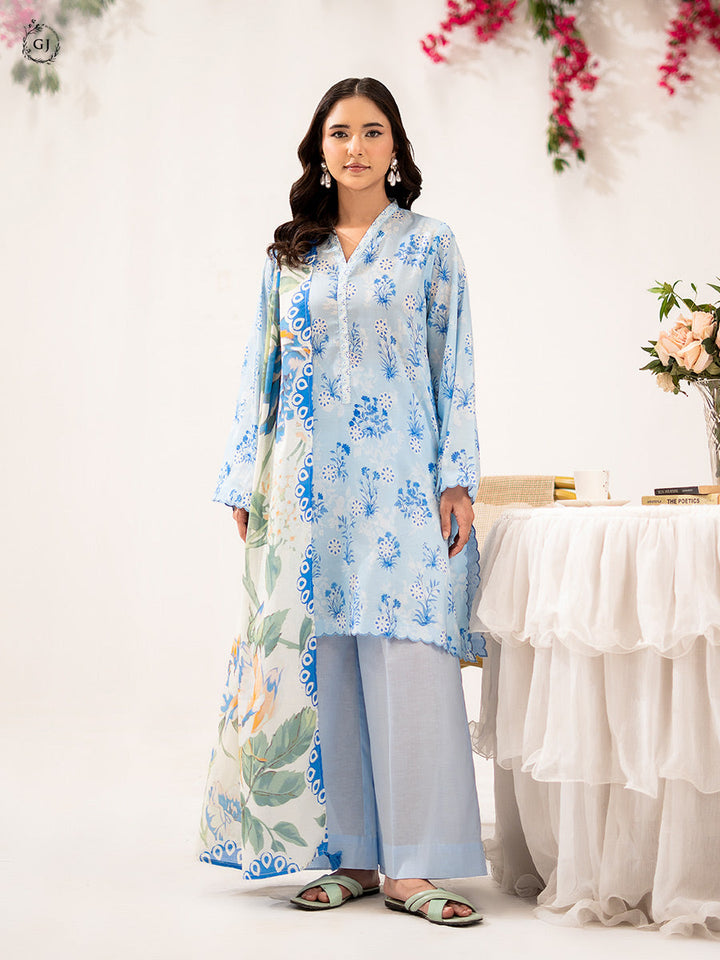 NAAZ E GUL Printed Lawn Unstitched 3 pc