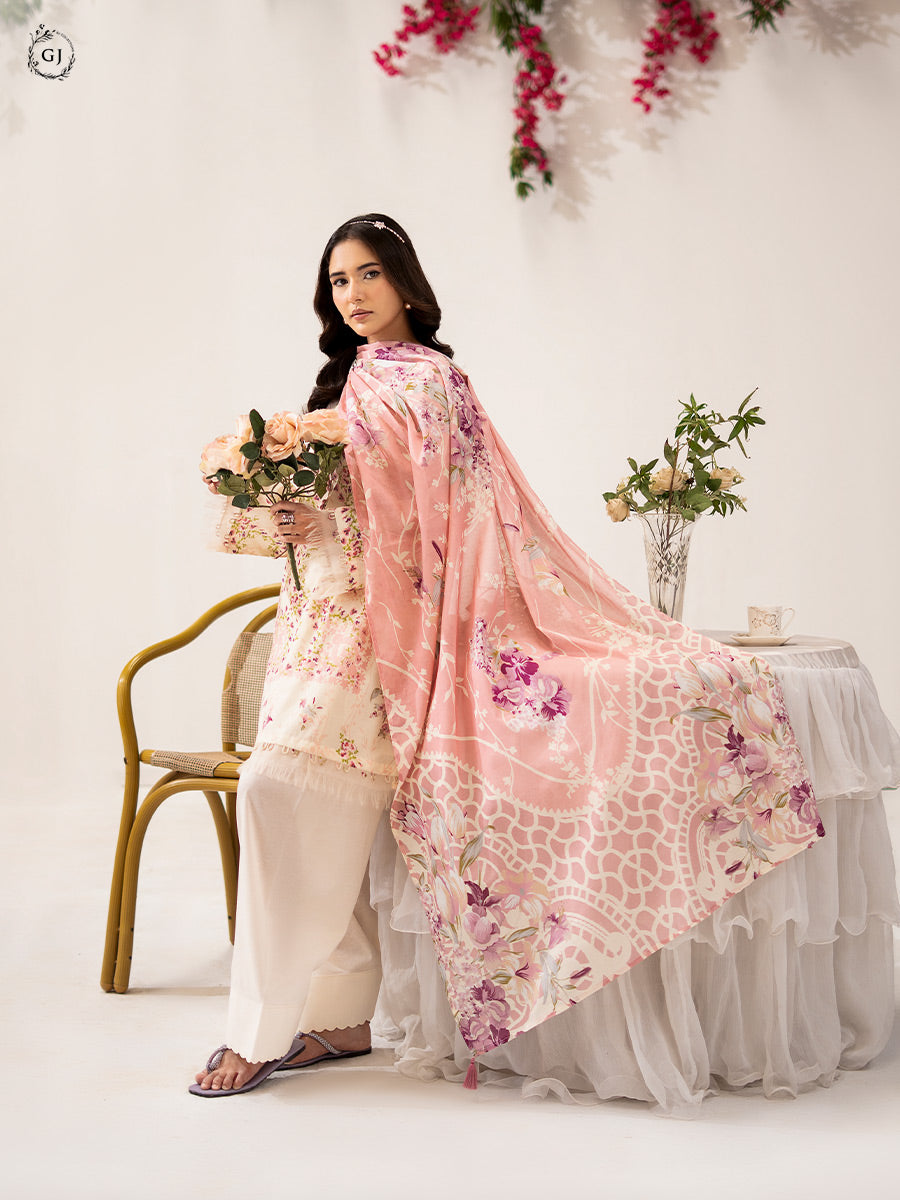 NAAZ E GUL Printed Lawn Unstitched 3 pc