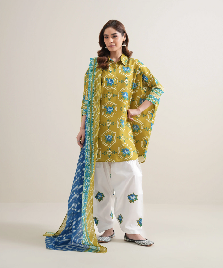 2 Piece - Printed Lawn Suit