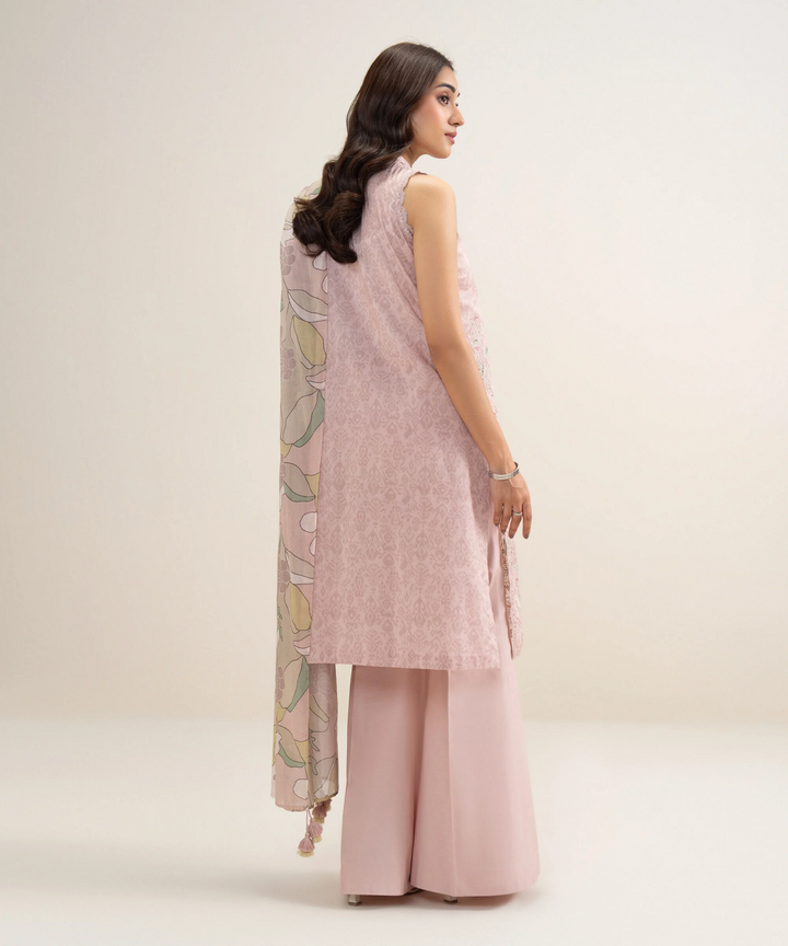 3 Piece - Embroidered Lawn Suit
