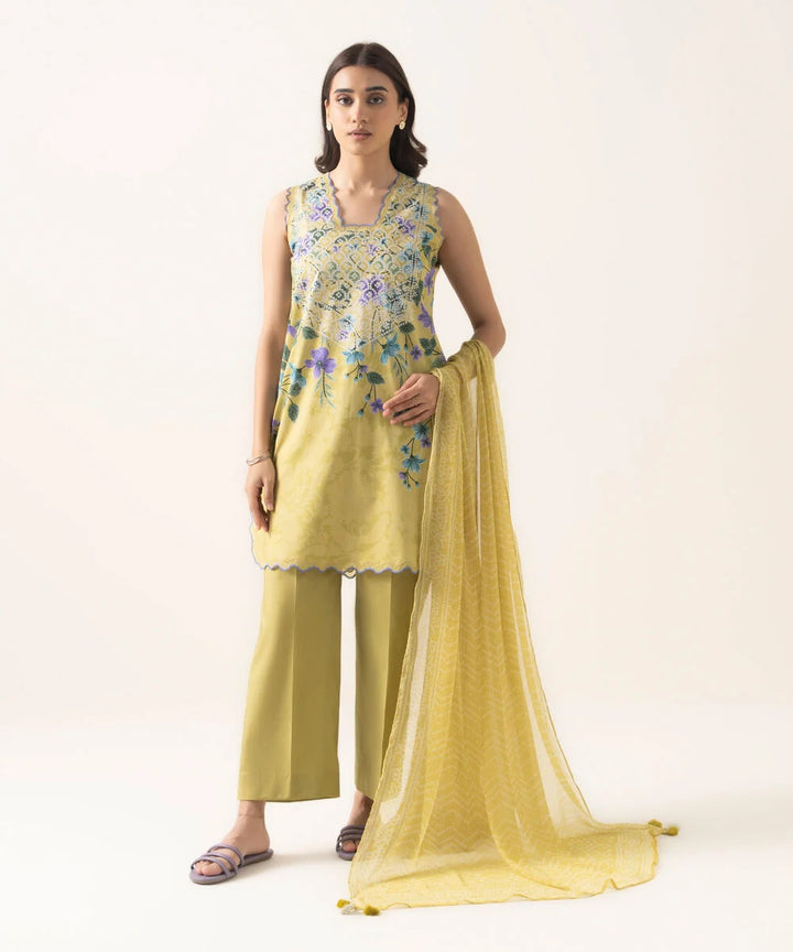 Printed Lawn 3Pc Suit