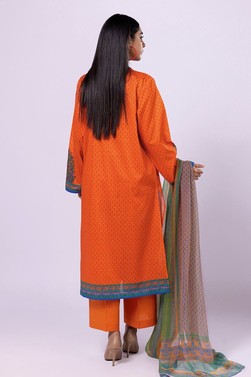 KHAADI UNSTITCHED LAWN 3 PC