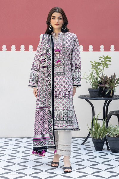 KHAADI UNSTITCHED LAWN 3 PC