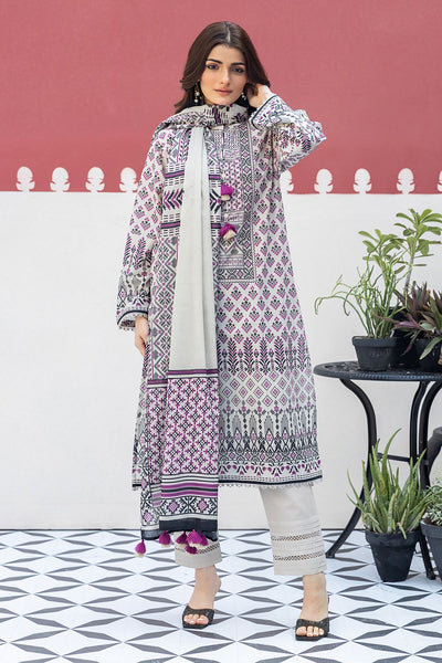 KHAADI UNSTITCHED LAWN 3 PC