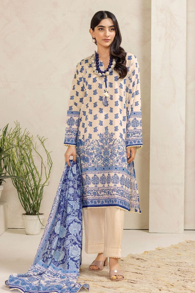 KHAADI UNSTITCHED LAWN 3 Piece ALA240324