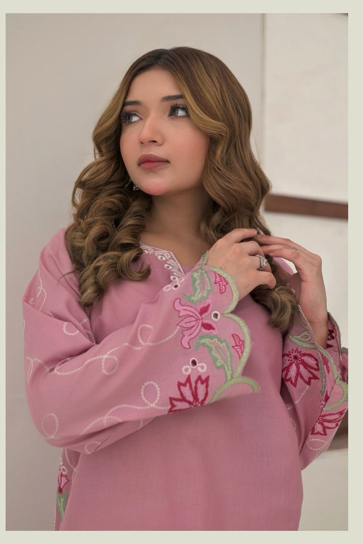 Eshal Cotton Embroidered 2Pc