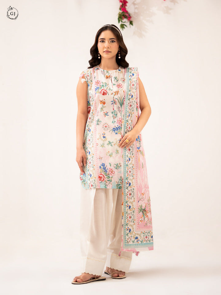 NAAZ E GUL Printed Lawn Unstitched 3 pc