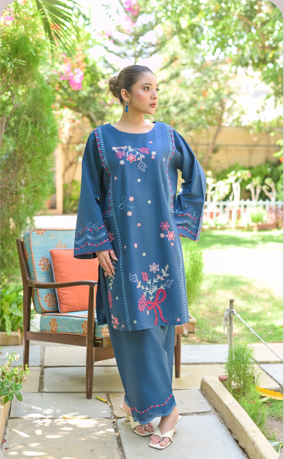 Aina EMBROIDERED LAWN CO-ORD SET EDIT
