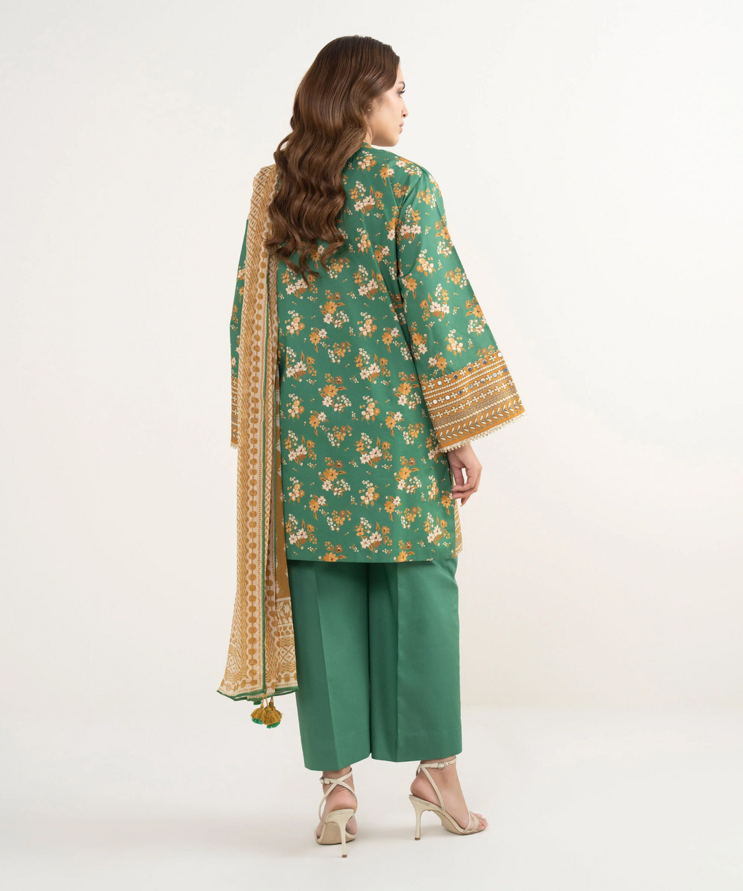 3 Piece - Embroidered Lawn Suit