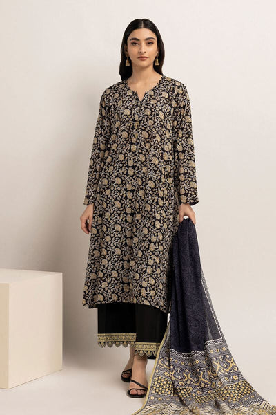 KHAADI UNSTITCHED PRINTED LAWN 3PC