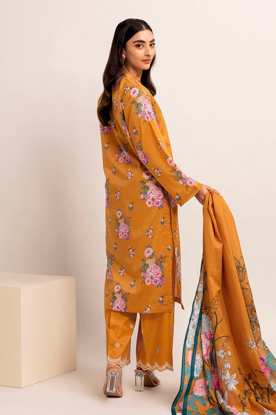 KHAADI UNSTITCHED LAWN 3 PC