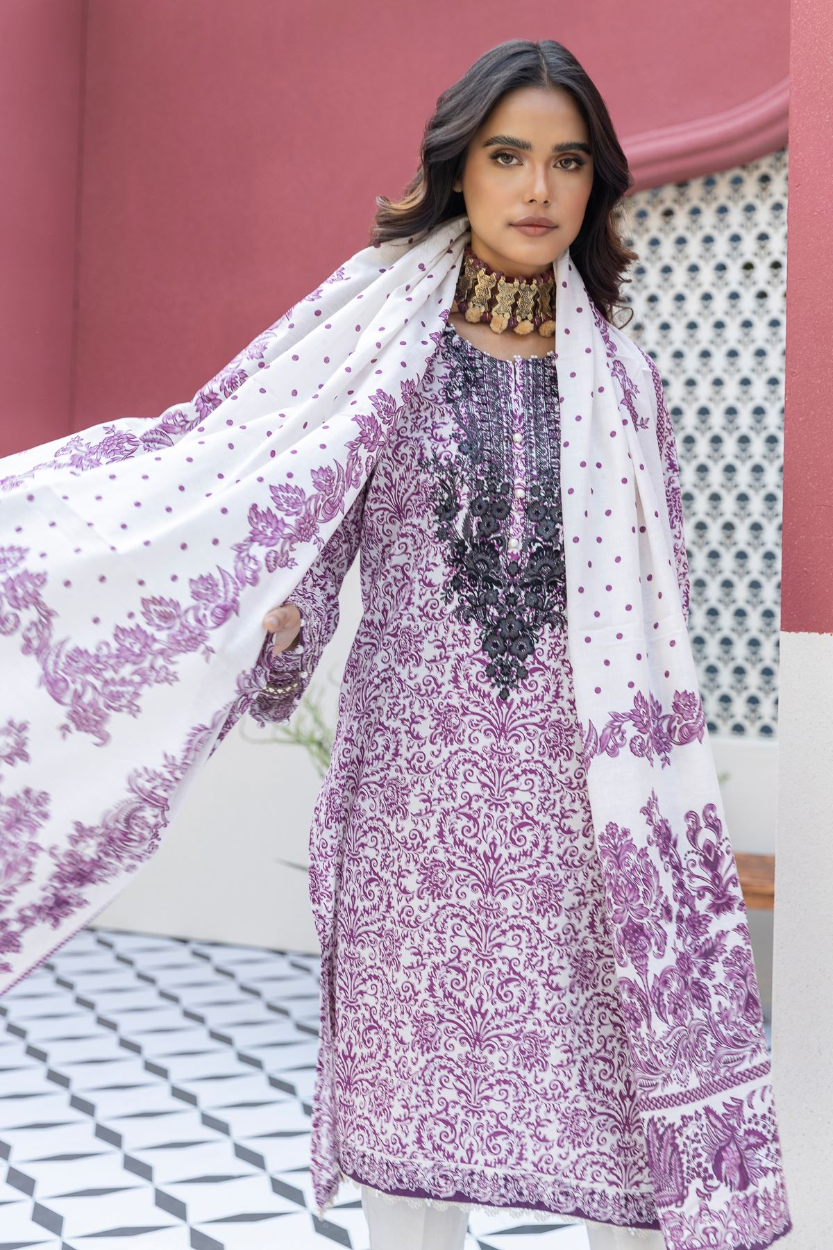 KHAADI UNSTITCHED LAWN