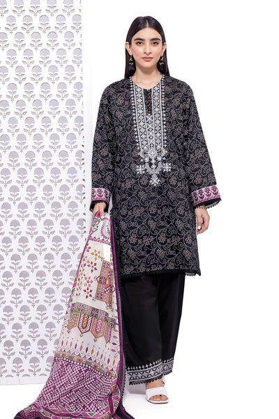 KHAADI UNSTITCHED LAWN 3 Piece BLA240704