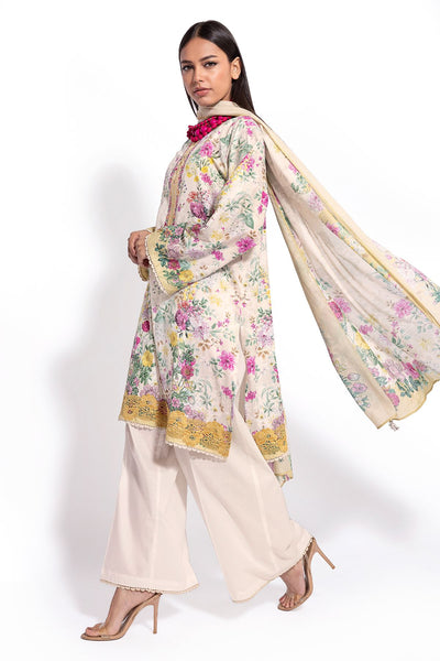 KHAADI UNSTITCHED LAWN 3 Piece BLA240710A