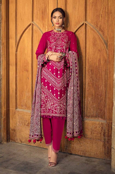 Gul Ahmed Embroidered Printed Lawn Suit