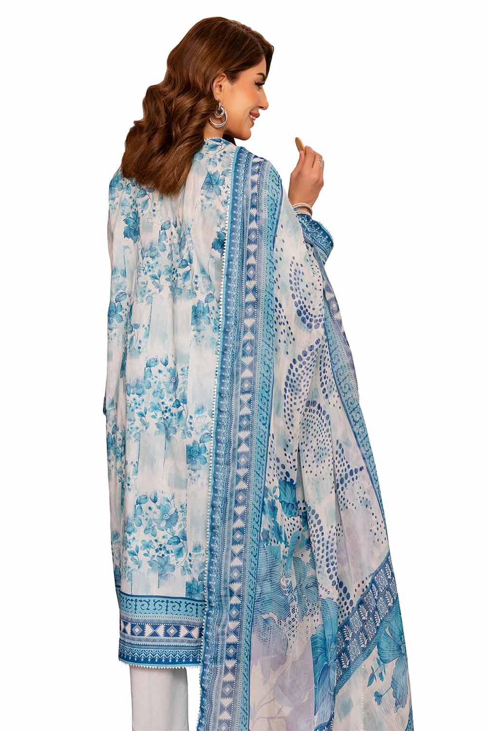 GUL AHMED Unstitched Printed Lawn Suit