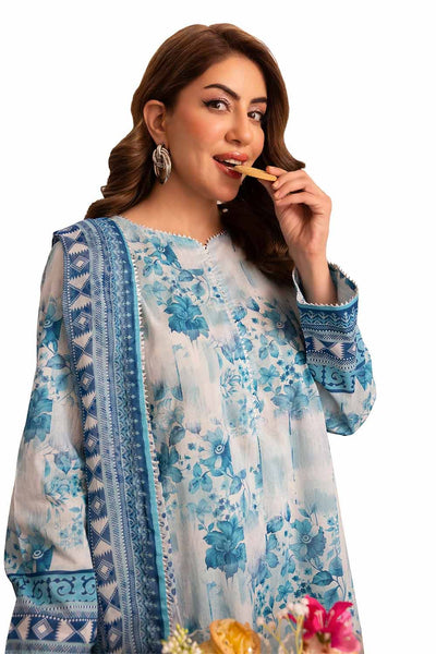 GUL AHMED Unstitched Printed Lawn Suit