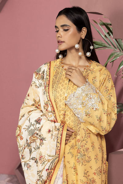 KHAADI EMBROIDERED SLUB LAWN PRET