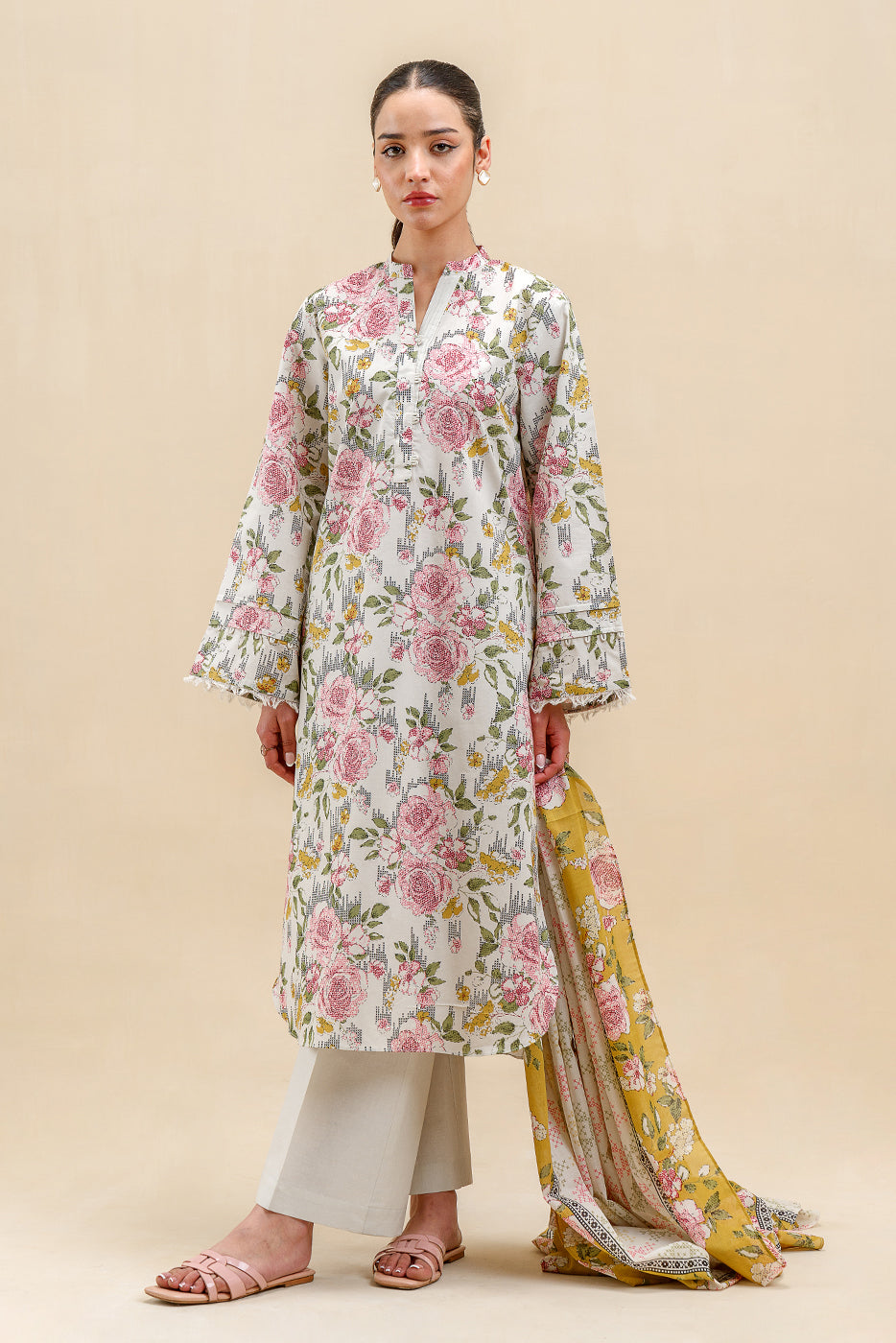 3 PIECE PRINTED LAWN SUIT