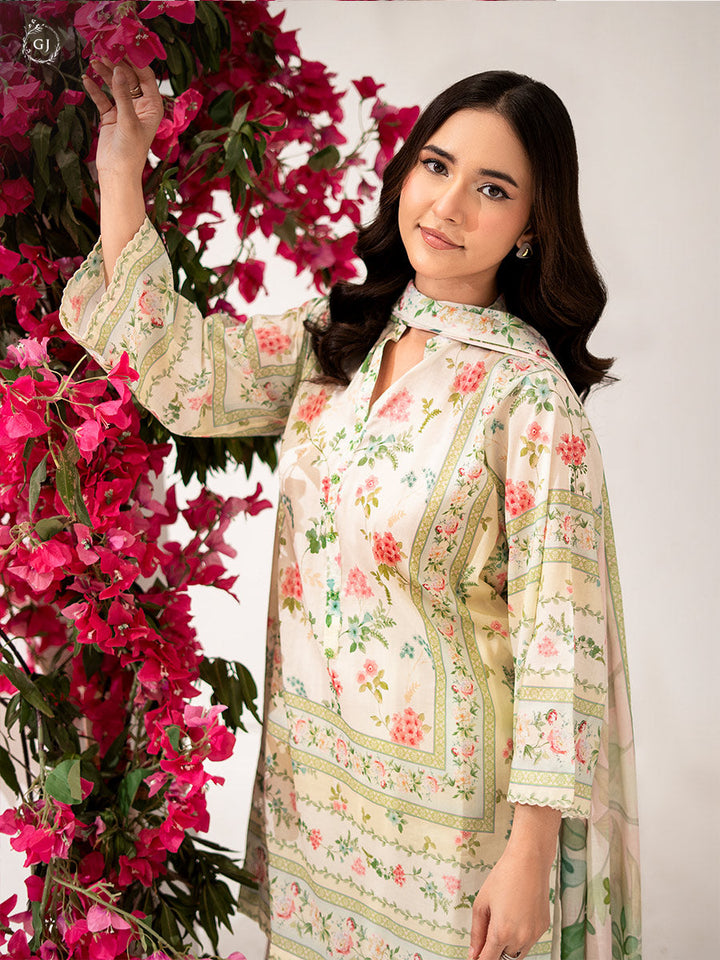 NAAZ E GUL Printed Lawn Unstitched 3 pc