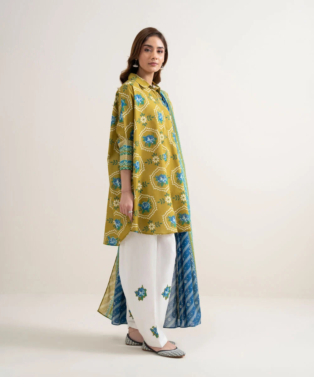 2 Piece - Printed Lawn Suit (Pret)