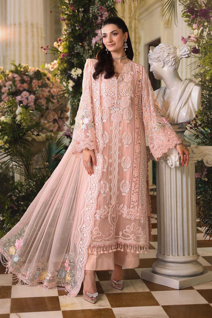 Luxury Chiffon Unstitched 3Pc Suit