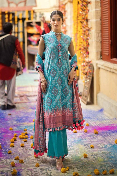 Gul Ahmed Printed Lawn Suit