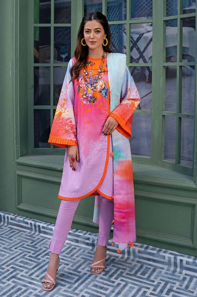 Gul Ahmed Printed Lawn Suit