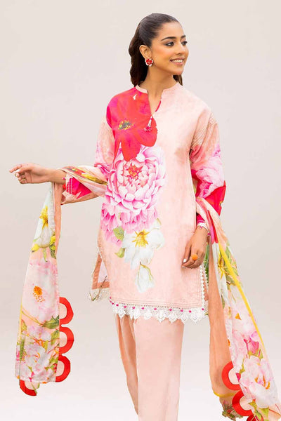 Gul Ahmed 3 Piece Unstitched Printed Lawn Suit CL-42046 B