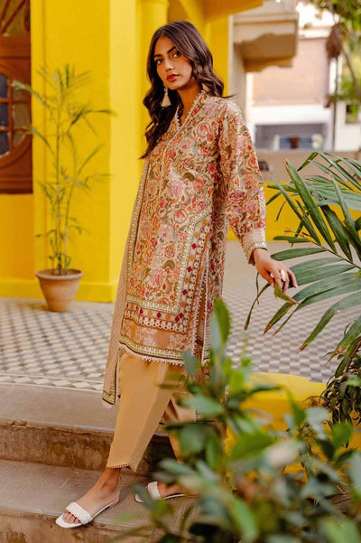 Gul Ahmed Printed Lawn Suit