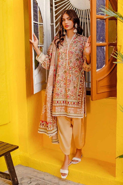 Gul Ahmed Printed Lawn Suit