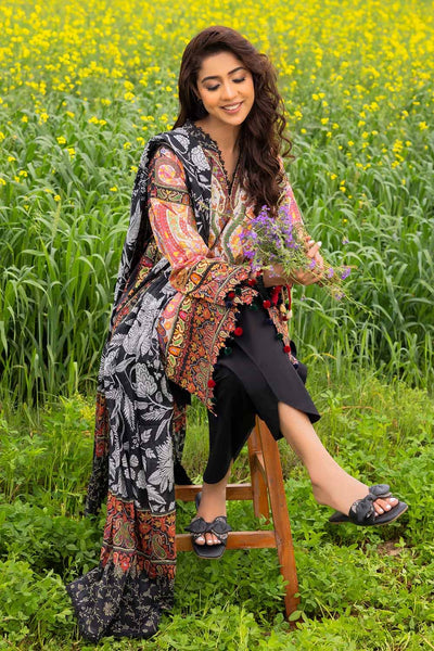 Gul Ahmed 3 Piece Unstitched Printed Lawn Suit CL-42233