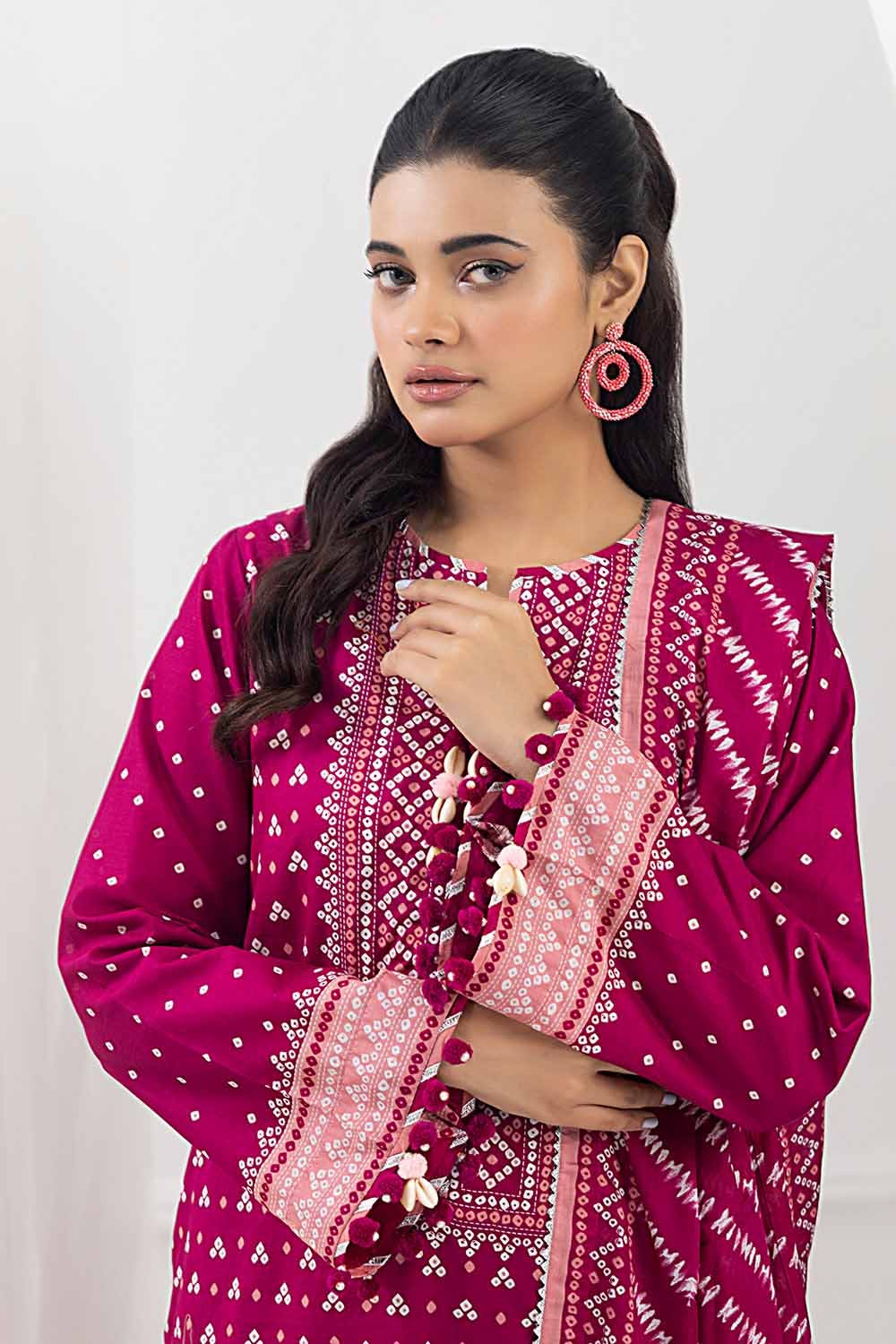 GUL AHMED Unstitched Printed Lawn Suit