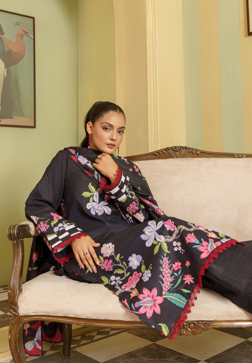 Gardenia Printed Unstitched Lawn