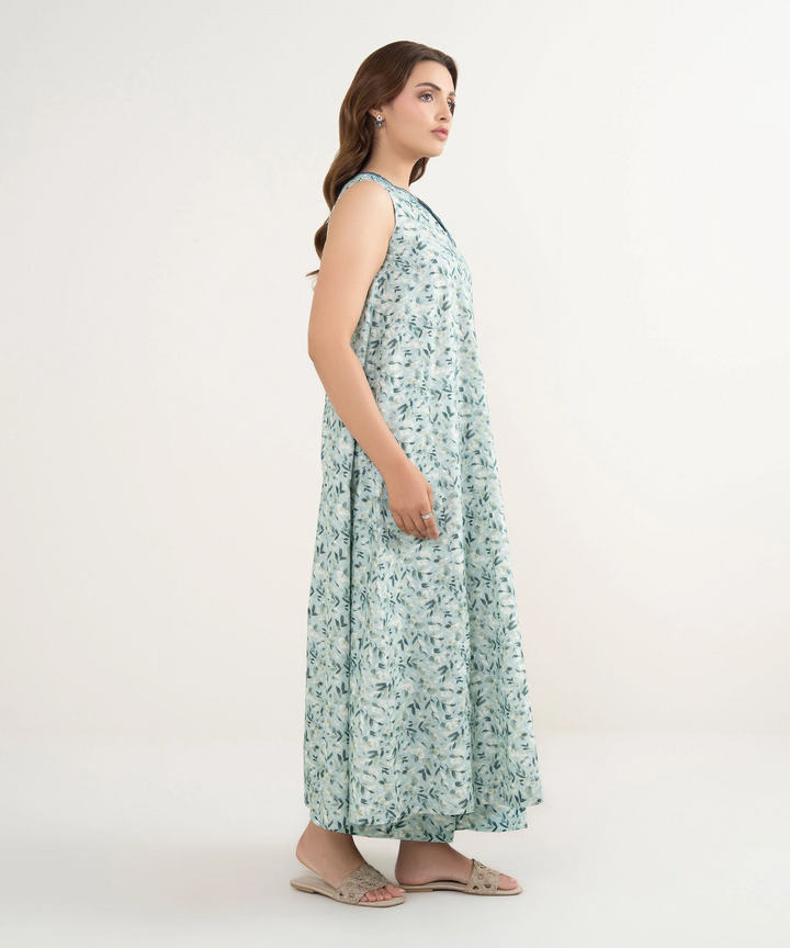3 Piece - Embroidered Zari Lawn Suit