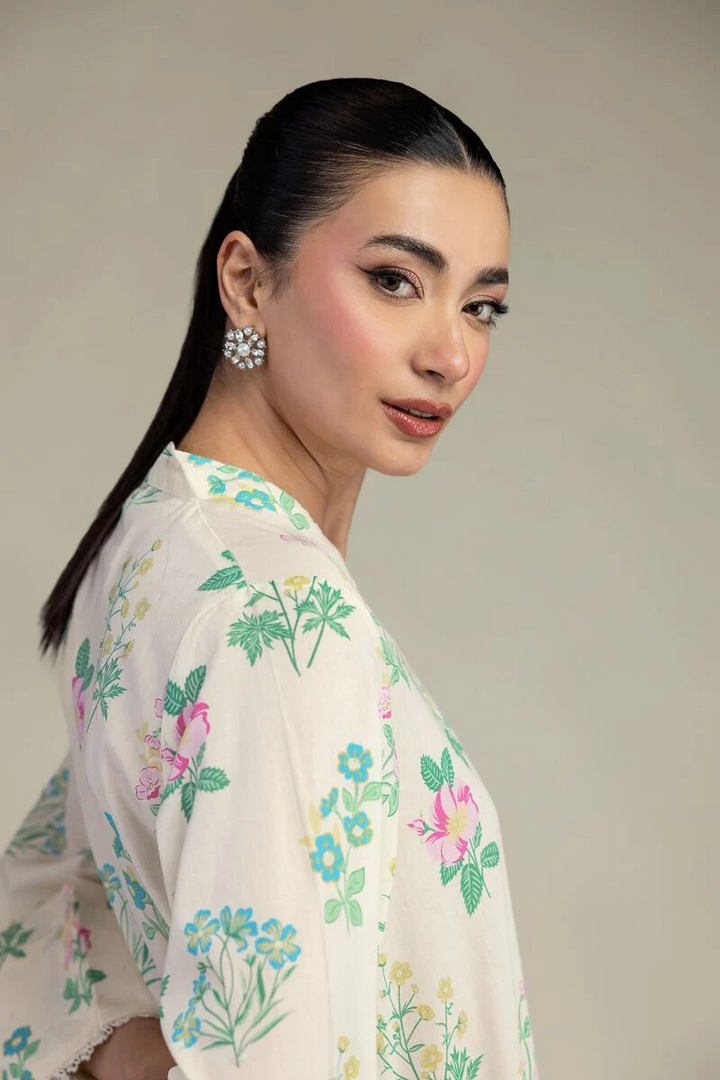 Printed | Lawn Fabrics 2 Piece | Top and Bottom