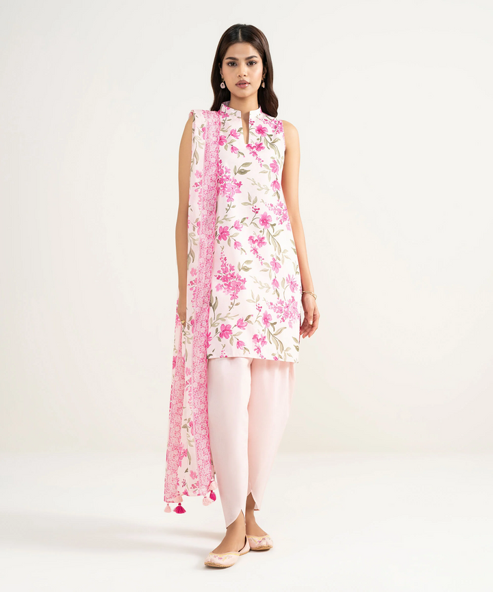 3 Piece - Printed Lawn Suit