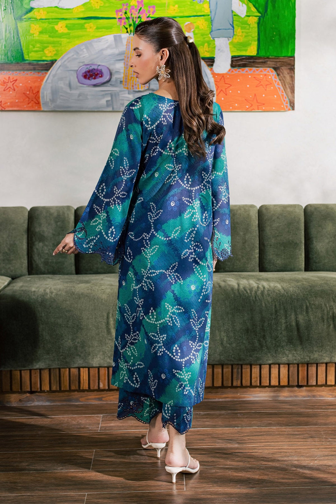 Ballerina Unstitched Lawn 2 piece