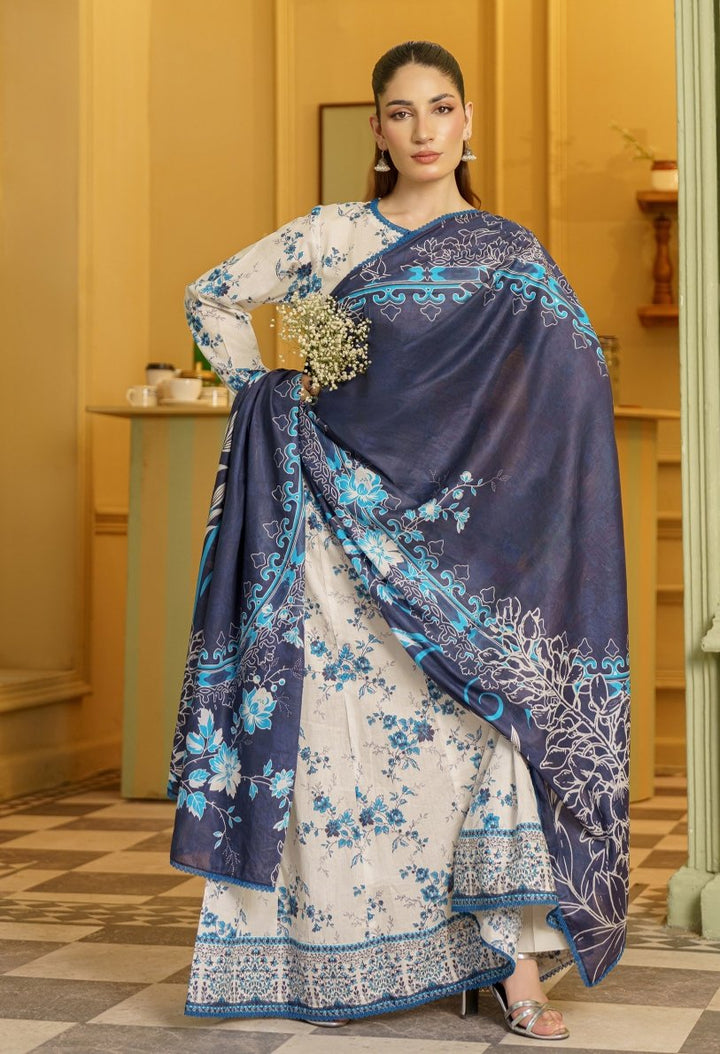 Gardenia Printed Unstitched Lawn