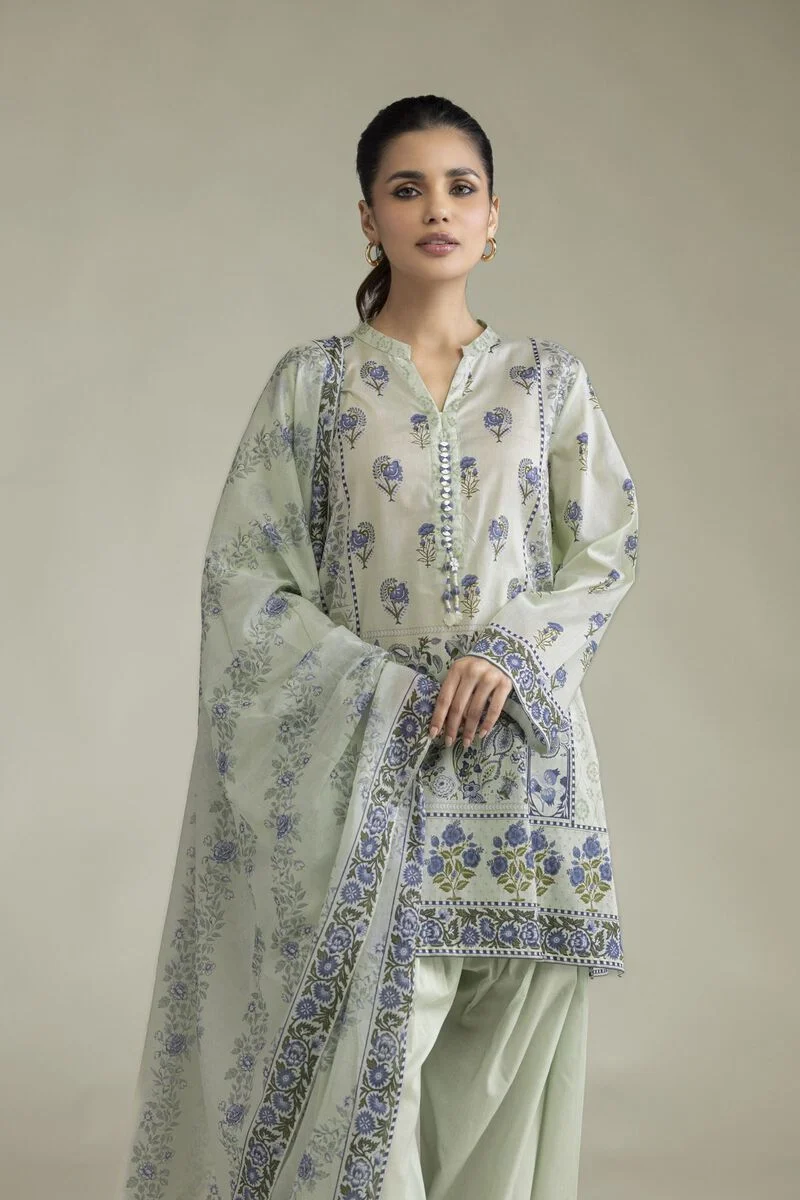 Embroidered | Lawn Fabrics 3 Piece