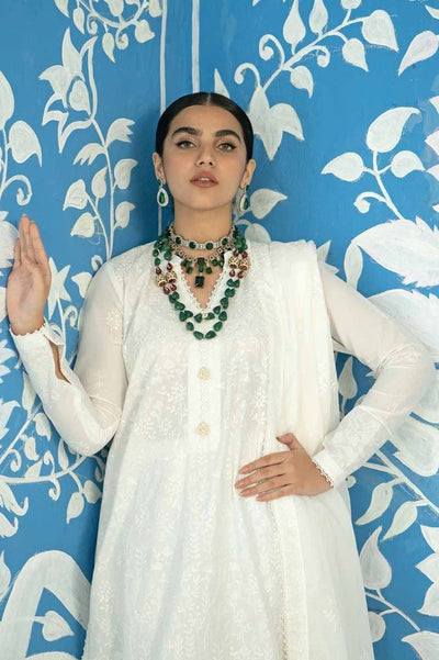 Gul Ahmed Embroidered Lawn Suit