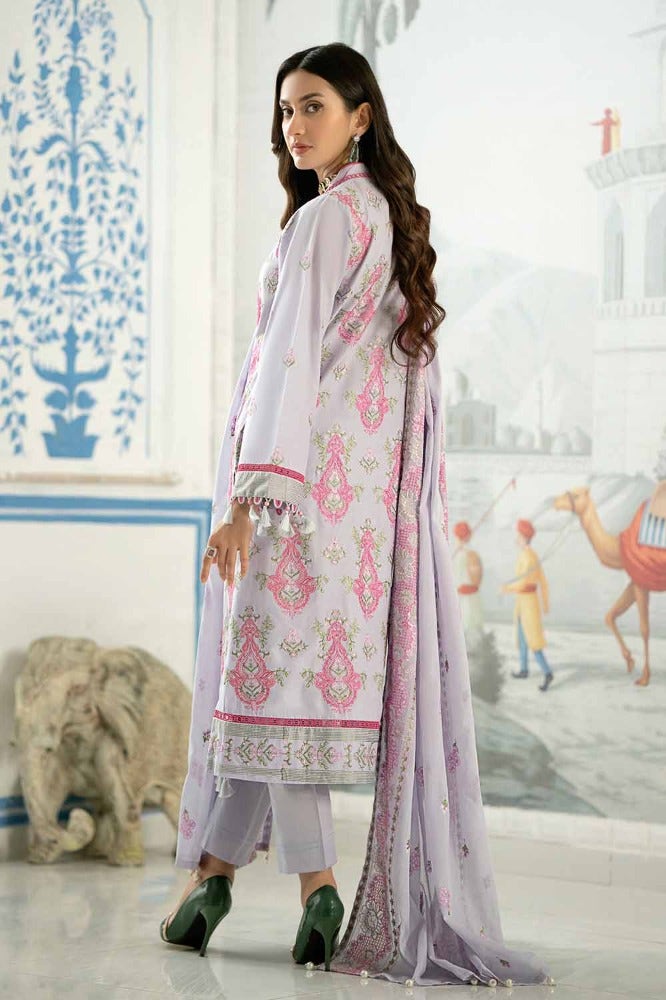 Gul Ahmed Embroidered Lawn Suit