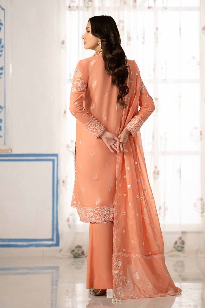 Gul Ahmed Embroidered Lawn Suit