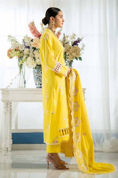 Gul Ahmed Unstitched Embroidered Lawn